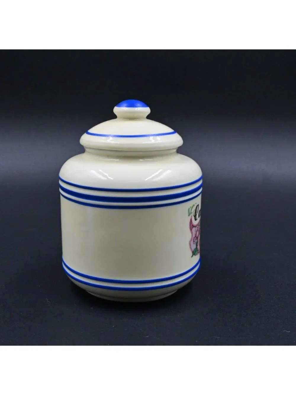 Lenox Bakers Dozen Candy Bits Canister Jar Vintage 1995 Fine Porcelain Decor